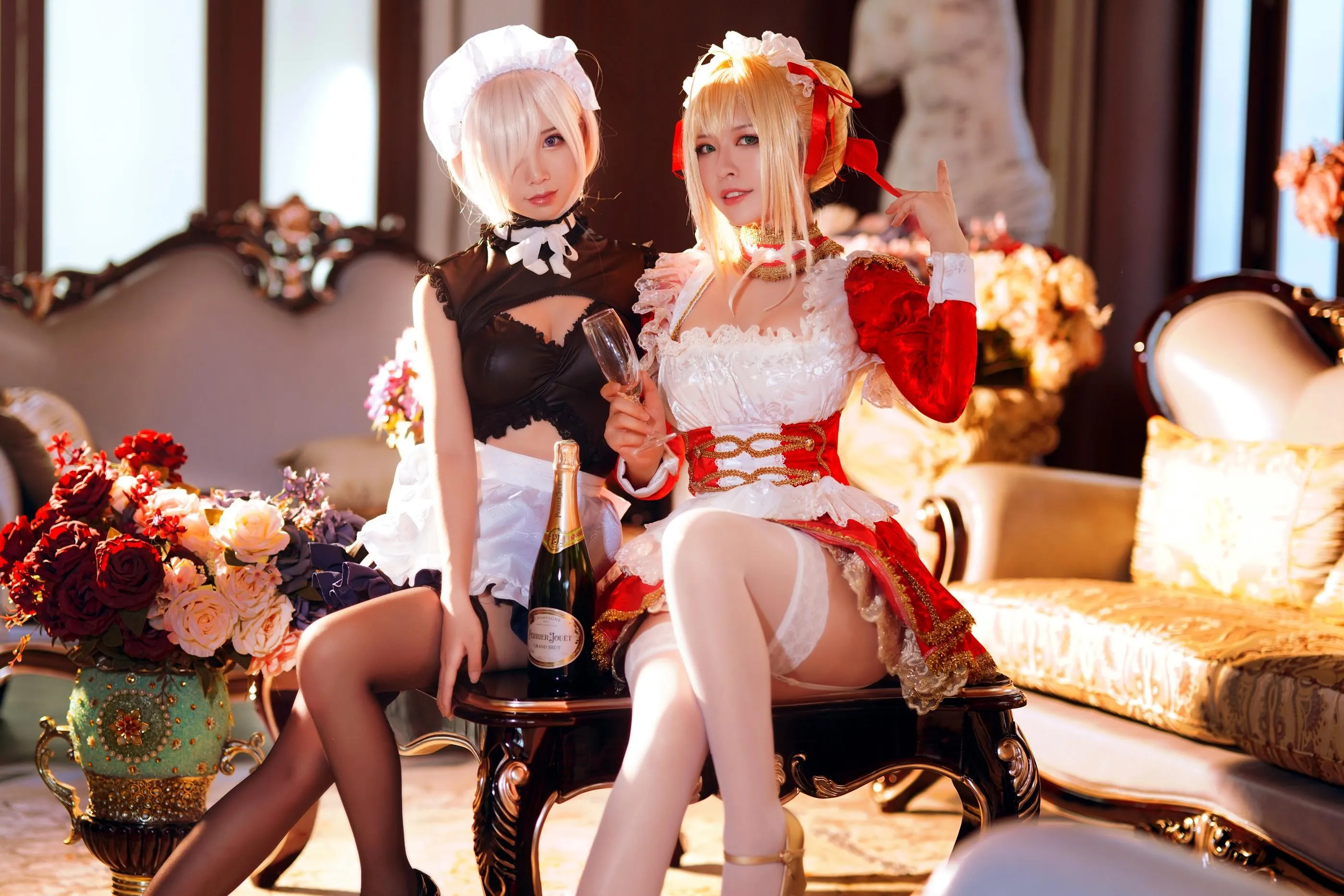 半半子 – NO.01 Claudius Kyrielight Maid [22P]插图5